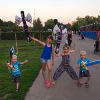Photo taken at Парк Победы by Сашуля М. on 7/17/2016