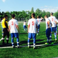 Photo taken at Стадион Днепровский by Никита В. on 6/18/2014