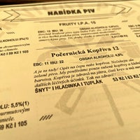 Photo taken at Počernický pivovar by Duncan G. on 6/2/2023
