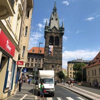 Photo taken at Jindřišská (tram) by Duncan G. on 6/29/2018