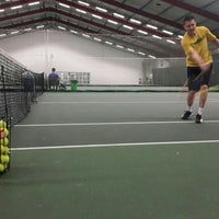Photo taken at Islington Tennis Centre and Gym by Zhassulan T. on 1/30/2016