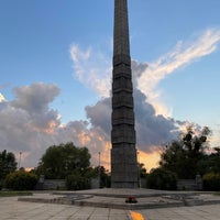 Photo taken at Мемориал 1200 гвардейцам by Sergey R. on 8/8/2021