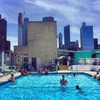 Photo taken at Holiday Inn Rooftop Pool by Michael K. on 6/11/2017