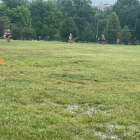 Photo taken at Forest Park Cricket/Rugby Fields by Jimmy O. on 6/11/2023