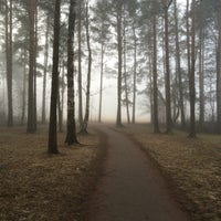 Photo taken at Парк Гагарина / Gagarin Park by Татьяна К. on 4/11/2016