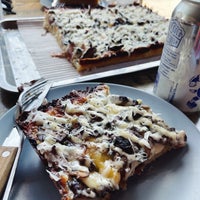 Photo taken at Descendant Detroit Style Pizza by Morvarid B. on 7/23/2022