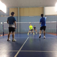 Photo taken at The Rackets Badminton Court by NooM S. on 5/29/2016
