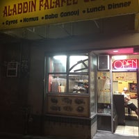 Photo taken at Aladdin&amp;#39;s Falafel Corner by Jeff ✈. on 7/23/2018