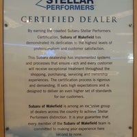Снимок сделан в Subaru of Wakefield пользователем Jonathan 8/9/2012