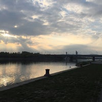 Photo taken at Donauinsel - Höhe Kaisermühlen by Andrea K. on 4/14/2017
