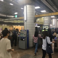 Photo taken at Kkachisan Stn. by しゃいん(やまりん) ー. on 9/14/2018