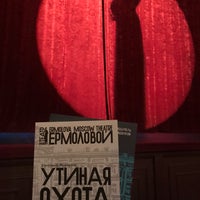 Photo taken at Московский драматический театр имени М. Н. Ермоловой by Аня И. on 1/16/2020