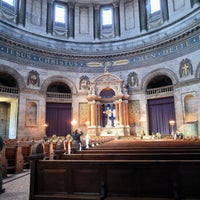 Photo taken at Frederik´s Church (The Marble Church) by Pedro G. on 5/3/2024