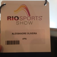 Photo taken at Rio Sport Show 2013 by Bruno O. on 6/29/2013