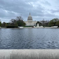 Photo taken at Capitol Reflecting Pool by A M. on 4/11/2024