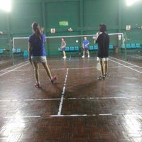 Photo taken at S.T. Badminton Court by gob W. on 10/4/2015