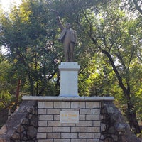 Photo taken at Памятник В.И.Ленину, скульптор Козловский by Ivan K. on 8/22/2014