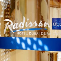 Photo taken at Radisson Blu Hotel, Dubai Deira Creek by Radisson Blu Hotel D. on 11/27/2013