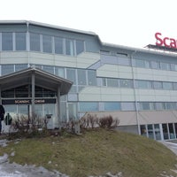 Photo taken at Scandic Tromsø by Trev E. on 2/27/2014