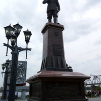 Photo taken at Памятник Александру III by Svetlana G. on 5/20/2017