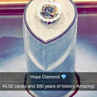 Photo taken at Hope Diamond Exhibit by Marce_AZ on 8/8/2019