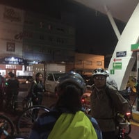 Photo taken at Gasolineria Cuitlahuac by Manolo C. on 2/21/2016