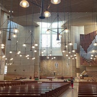 Photo taken at Cathedral of Our Lady of the Angels by Thiago L. on 8/6/2023