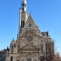 Photo taken at Église Saint-Étienne-du-Mont by Tommy H. on 2/13/2023