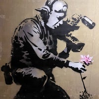 Photo taken at The World of Banksy by Tommy H. on 3/22/2024