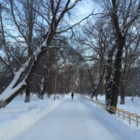Photo taken at Аллея на Астраханской by Dasha U. on 1/25/2016