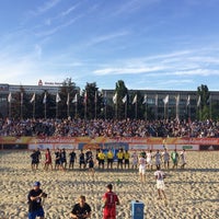 Photo taken at Чемпионат России по пляжному футболу by Dasha U. on 7/7/2016