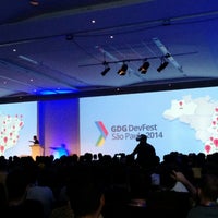 Photo taken at GDG DevFest São Paulo &#39;14 by Anderson C. on 11/22/2014