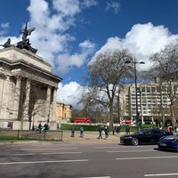Photo taken at Wellington Arch by Dan S. on 4/1/2024