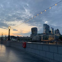 Photo taken at More London Riverside by Dan S. on 7/8/2021
