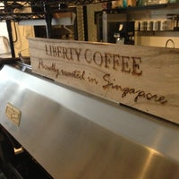 Photo taken at Liberty Coffee by Terence T. on 7/3/2013