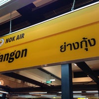 Photo taken at Nok Air | Buy&amp;#39;n Fly Counter 1 by Pornchai T. on 5/26/2014