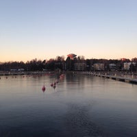Photo taken at Haukilahden Paviljonki by Sonita S. on 1/27/2017