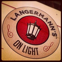 Photo taken at Langermann&amp;#39;s on Light by Tom R. on 9/28/2012