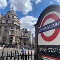 Photo taken at Bank London Underground and DLR Station by Romà J. on 8/5/2022