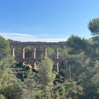 Photo taken at Aqüeducte de les Ferreres / Pont del Diable by Romà J. on 8/29/2023