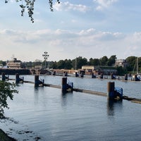 Photo taken at Schleuse Kiel-Holtenau by Romà J. on 8/22/2019