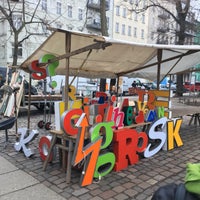 Photo taken at Wochenmarkt Arkonaplatz by Flava on 1/21/2018