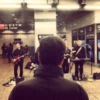 Photo taken at Times Square Hot Bagels by Lucas C. on 12/2/2012