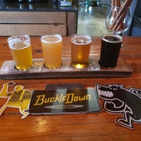 Photo taken at BuckleDown Brewing by Adam P. on 1/10/2020