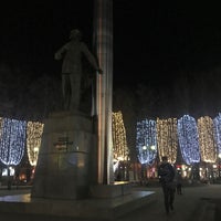 Photo taken at Памятник Циолковскому by Татьяна О. on 11/24/2019