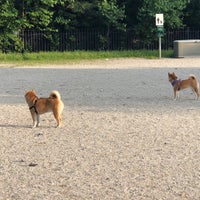 Photo taken at Dyker Dog Park by Gale Y. on 6/4/2018