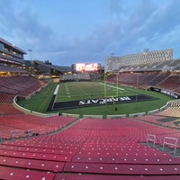 Photo taken at Nippert Stadium by Juan G. on 10/9/2021