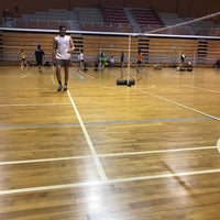 Photo taken at Bukit Gombak Sports Hall by Pogi on 12/10/2016