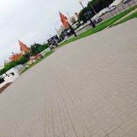 Photo taken at Памятник Г. К. Жукову by Юлия О. on 6/30/2014