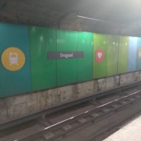 Photo taken at MetrôRio - Estação Uruguai by Milene R. on 6/10/2018